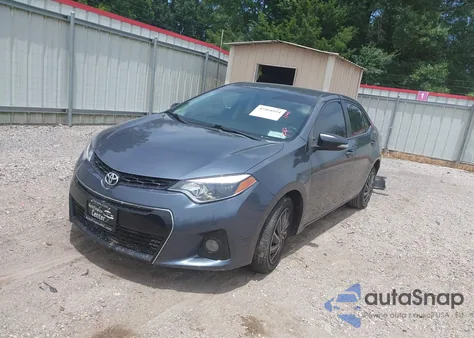 2016 Toyota Corolla S z USA, uszkodzony, nr VIN 2T1BURHE8GC646730